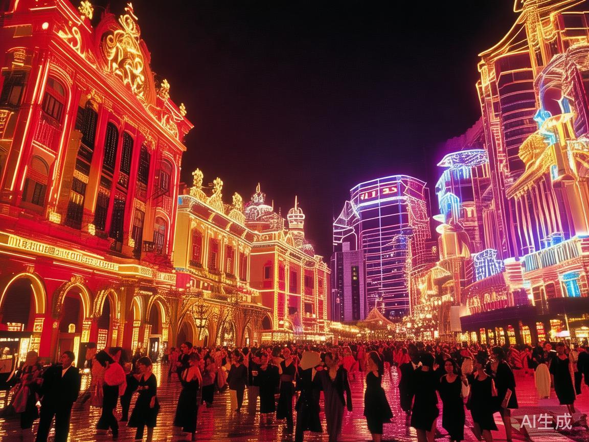 作为世界著名的赌城之一，澳门以其繁华的夜景、豪华的